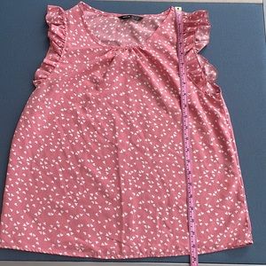 SHEIN heart print shirt